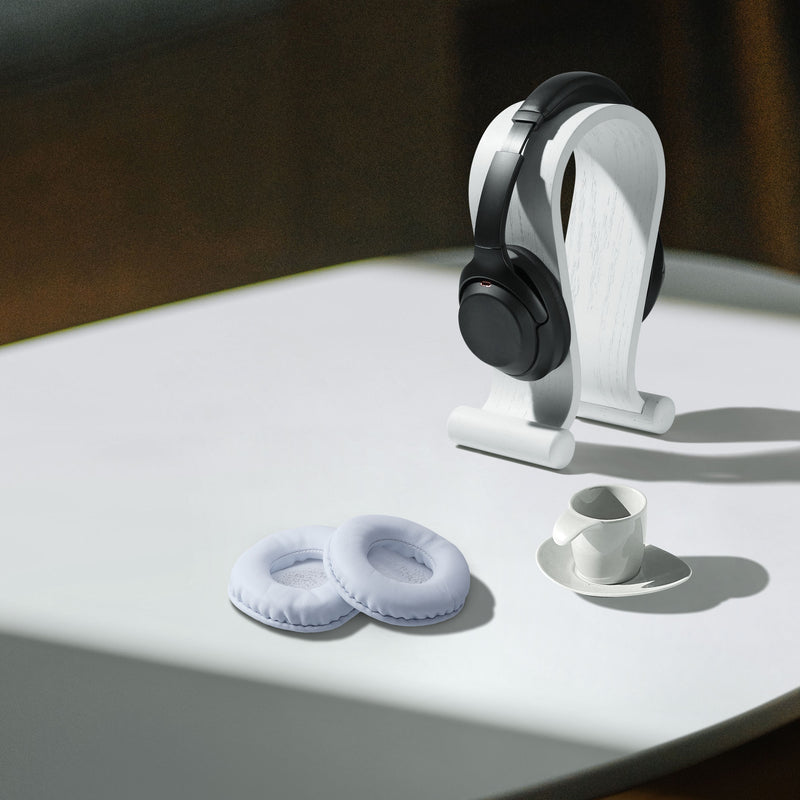 kwmobile Ohr Polster für Logitech H390 / H600 Ohrpolster Ersatz Ohrpolster Kopfhörer Ersatzteile Kopfhörer Ersatzpolster Over Ear Headphones