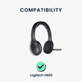 kwmobile Ohr Polster für Logitech H800 Ohrpolster Ersatz Ohrpolster Kopfhörer Ersatzteile Kopfhörer Ersatzpolster Over Ear Headphones