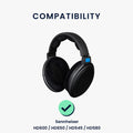 kwmobile Ohr Polster für Sennheiser HD600 / HD650 / HD545 / HD580 Ohrpolster Ersatz Kopfhörer Ersatzteile Over Ear Headphones