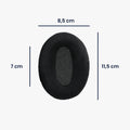 kwmobile Ohr Polster für Sennheiser HD600 / HD650 / HD545 / HD580 Ohrpolster Ersatz Kopfhörer Ersatzteile Over Ear Headphones