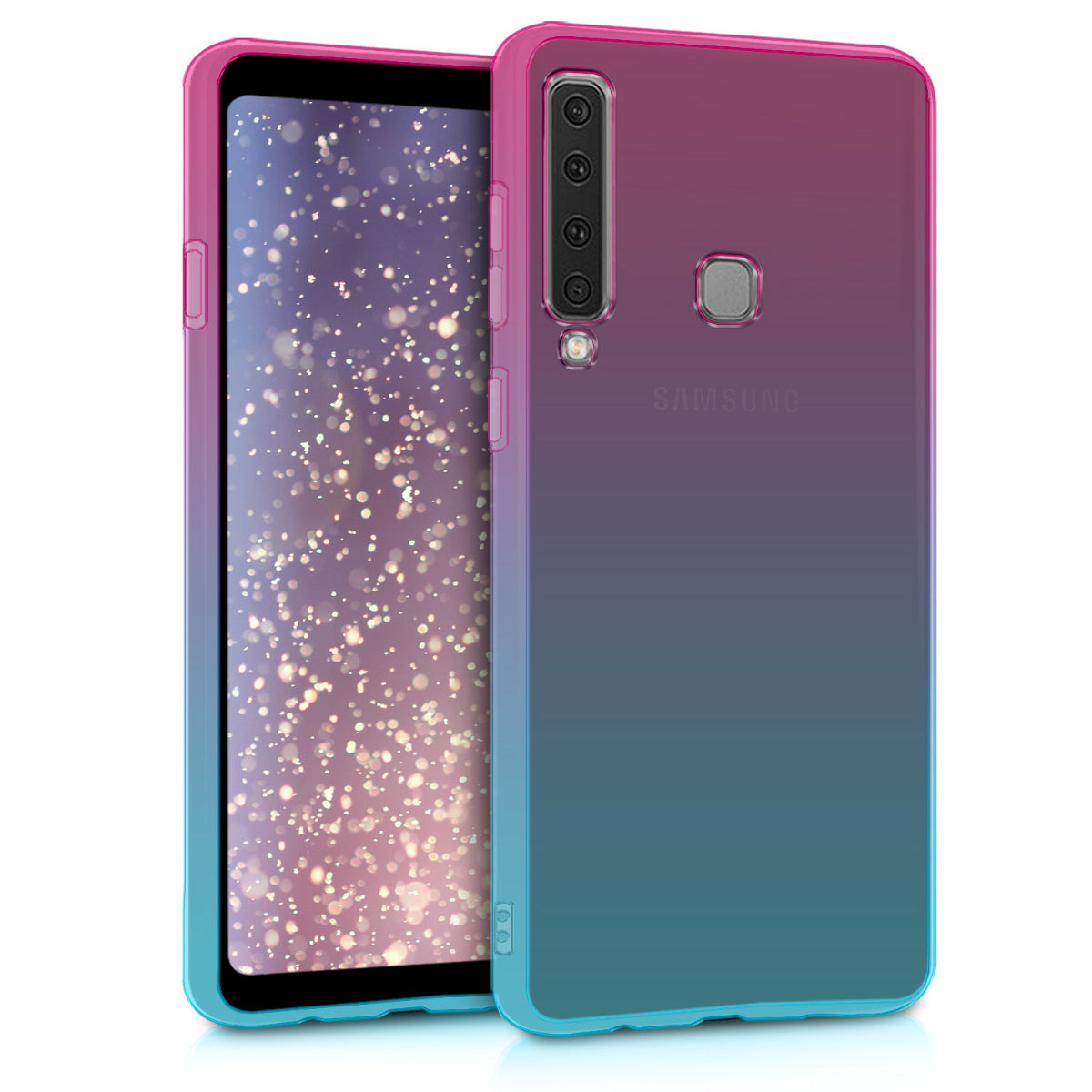 kwmobile Case kompatibel mit Samsung Galaxy A9 (2018) - Hülle Handy - Handyhülle Transparent