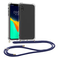 kwmobile Necklace Case kompatibel mit Apple iPhone XR Hülle - Silikon Cover mit Handykette - Band Handyhülle