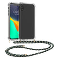 kwmobile Necklace Case kompatibel mit Apple iPhone XR Hülle - Silikon Cover mit Handykette - Band Handyhülle