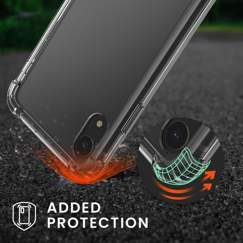 kwmobile Necklace Case kompatibel mit Apple iPhone XR Hülle - Silikon Cover mit Handykette - Band Handyhülle