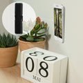 kwmobile Smartphone Fingerhalter mit Ständer - Selbstklebende Handy Fingerhalterung kompatibel mit iPhone Samsung Sony Handys