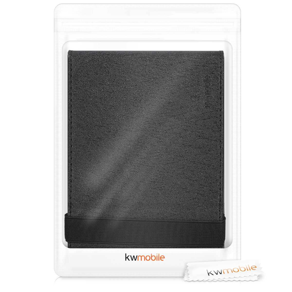 kwmobile Schutzhülle kompatibel mit Pocketbook Touch Lux 4/5/Touch HD 3/Color (2020)/ Vivlio Lux 5 - Hülle e-Reader mit Schlaufe Ständer