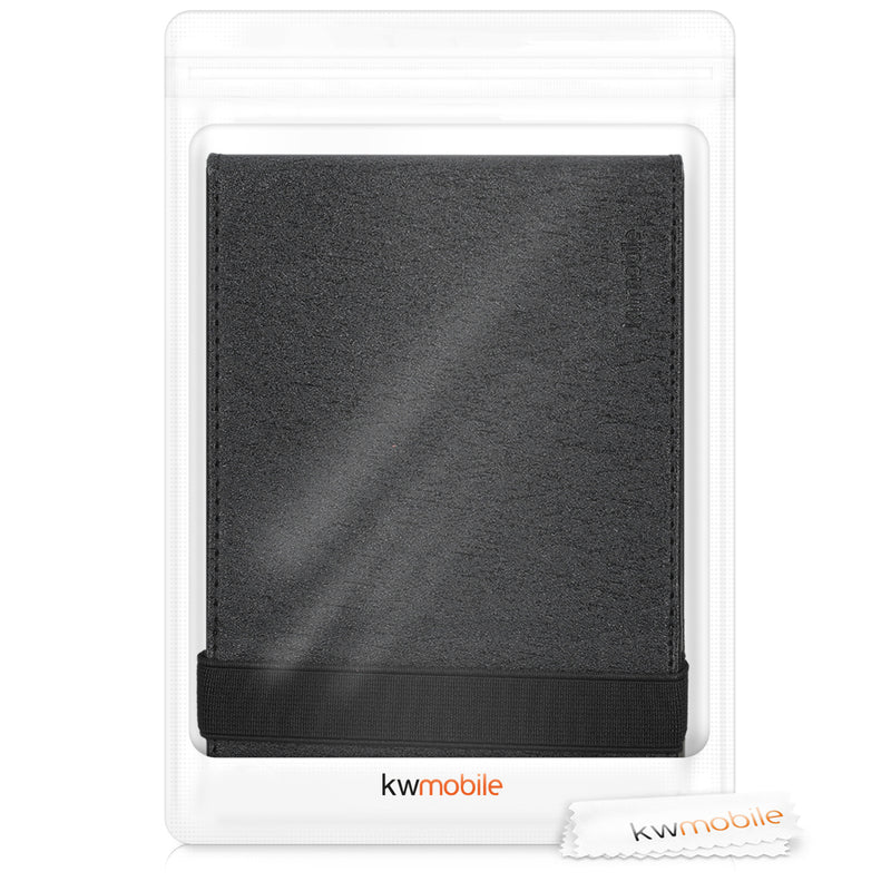 kwmobile Schutzhülle kompatibel mit Pocketbook Touch Lux 4/5/Touch HD 3/Color (2020)/ Vivlio Lux 5 - Hülle e-Reader mit Schlaufe Ständer