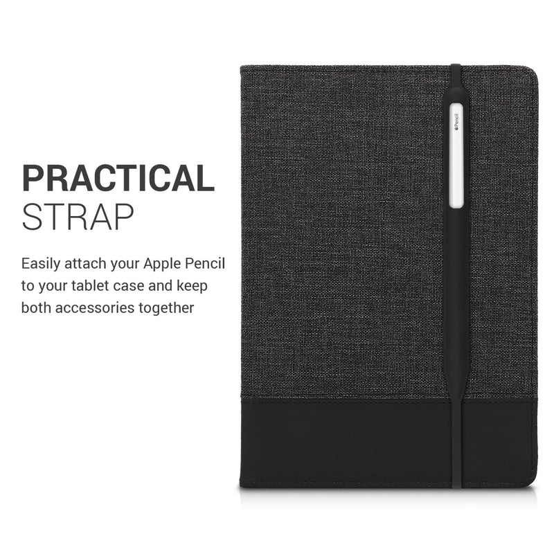 kwmobile Hülle kompatibel mit Apple Pencil (2. Gen) mit Strap iPad Pen Case Stift Schutzhülle Schutz Abdeckung