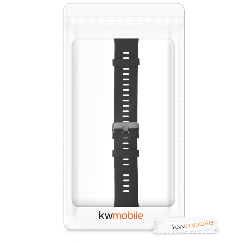 kwmobile Silikon Uhrenarmband für Polar Vantage V Armband - Ersatzarmband für Fitnesstracker - Wechselarmband Smartwatch