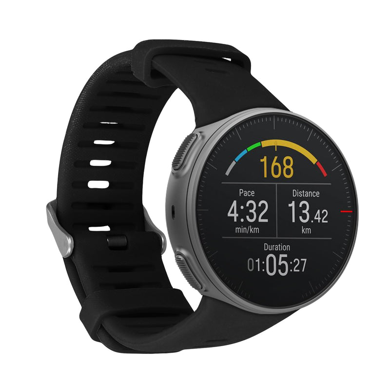 kwmobile Silikon Uhrenarmband für Polar Vantage V Armband - Ersatzarmband für Fitnesstracker - Wechselarmband Smartwatch