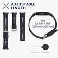 kwmobile Silikon Uhrenarmband für Polar Vantage V Armband - Ersatzarmband für Fitnesstracker - Wechselarmband Smartwatch