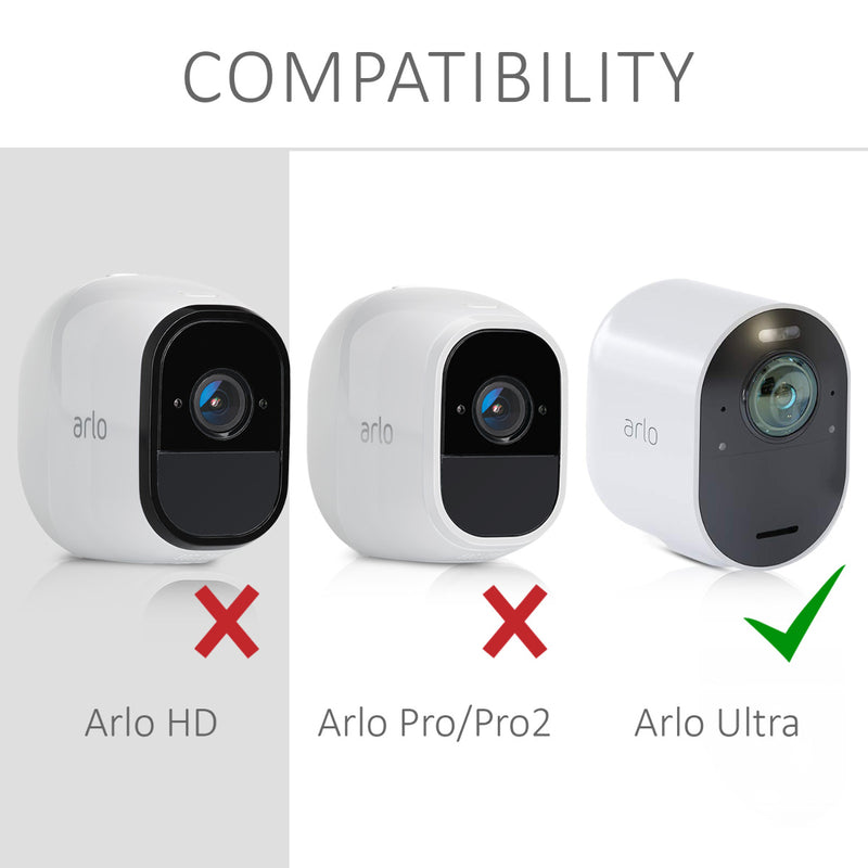 kwmobile Hülle kompatibel mit Arlo Ultra / Arlo Pro 3 / Pro 4 Security Camera Cover Schutzhülle Kamera