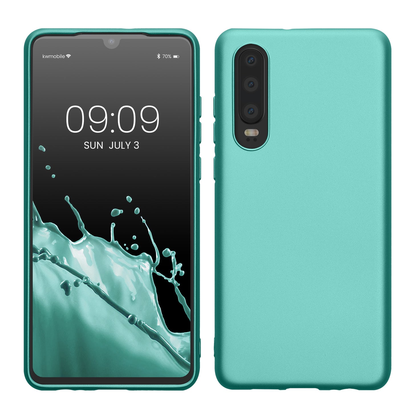 kwmobile Handyhülle für Huawei P30 Hülle - Silikon Case - Schutzhülle Cover