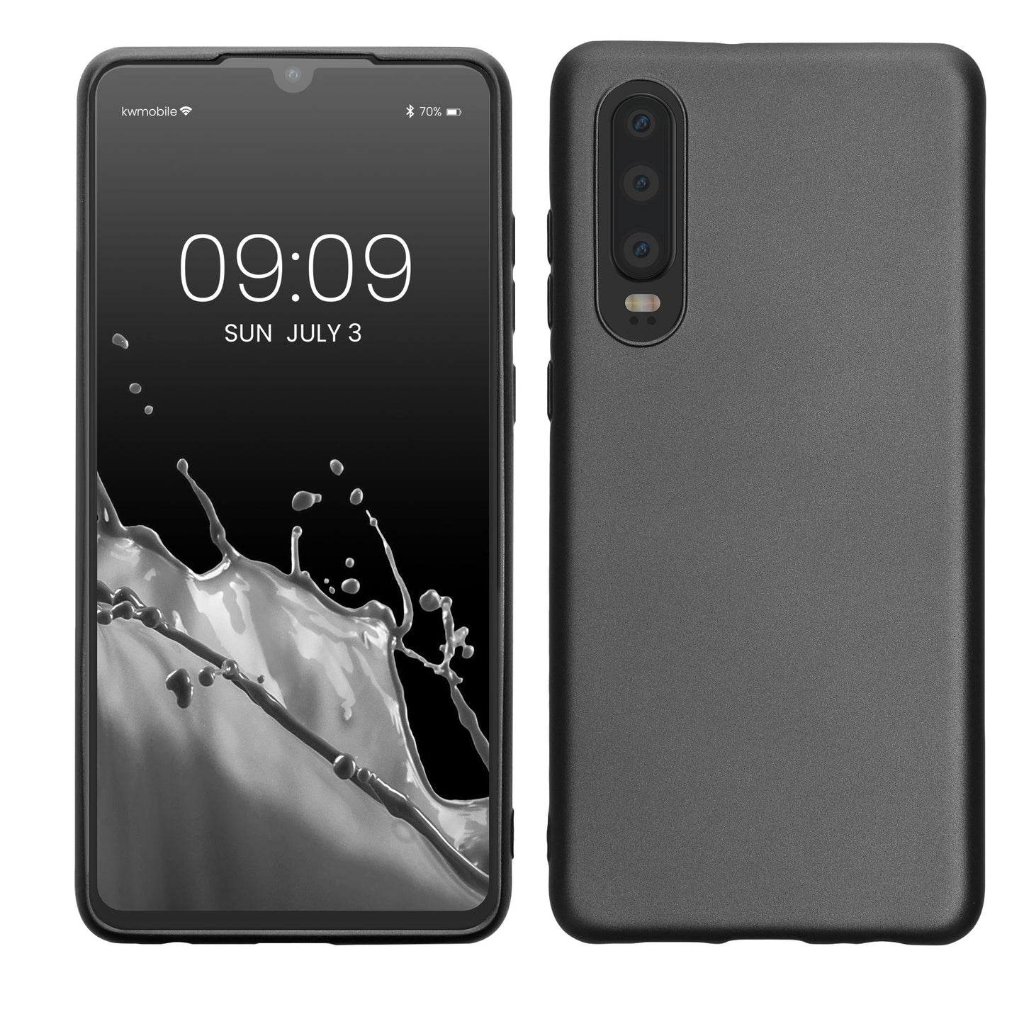 kwmobile Handyhülle für Huawei P30 Hülle - Silikon Case - Schutzhülle Cover