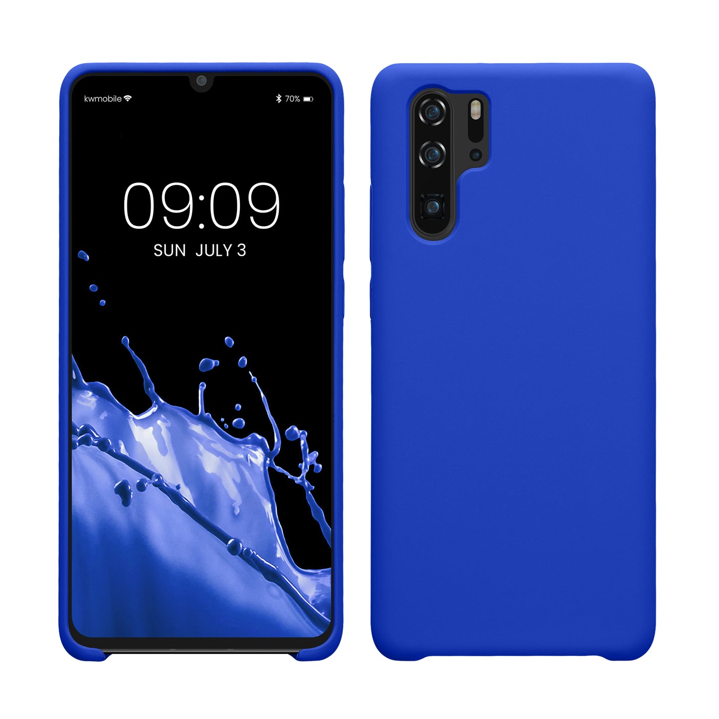 kwmobile Handyhülle für Huawei P30 Pro Hülle - Case Silikon - Kabelloses Laden - Schutzhülle Cover