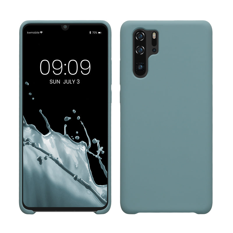 kwmobile Handyhülle für Huawei P30 Pro Hülle - Case Silikon - Kabelloses Laden - Schutzhülle Cover