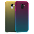 kwmobile Case kompatibel mit Samsung Galaxy J6 - Hülle Handy - Handyhülle Transparent