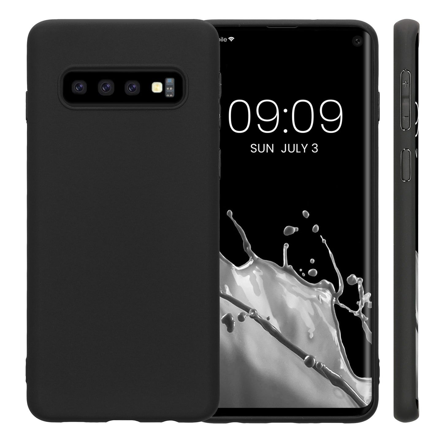 kwmobile Handyhülle für Samsung Galaxy S10 Hülle - Kabelloses Laden - Schutzhülle Cover