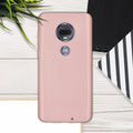 kwmobile Handyhülle für Motorola Moto G7 / Moto G7 Plus Hülle - Silikon Case metallisch schimmernd - Schutzhülle Cover