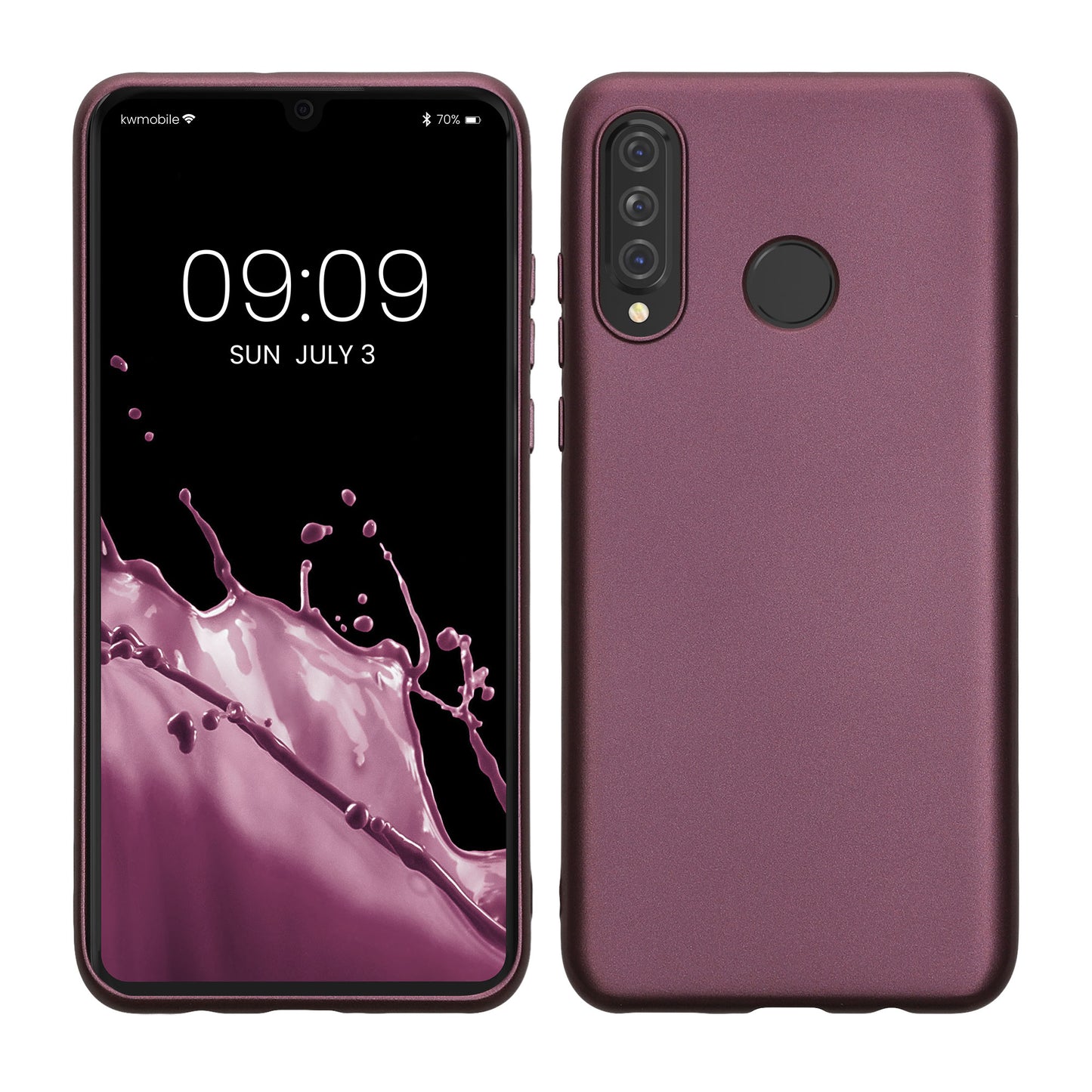 kwmobile Handyhülle für Huawei P30 Lite - Kabelloses Laden - Schutzhülle Cover