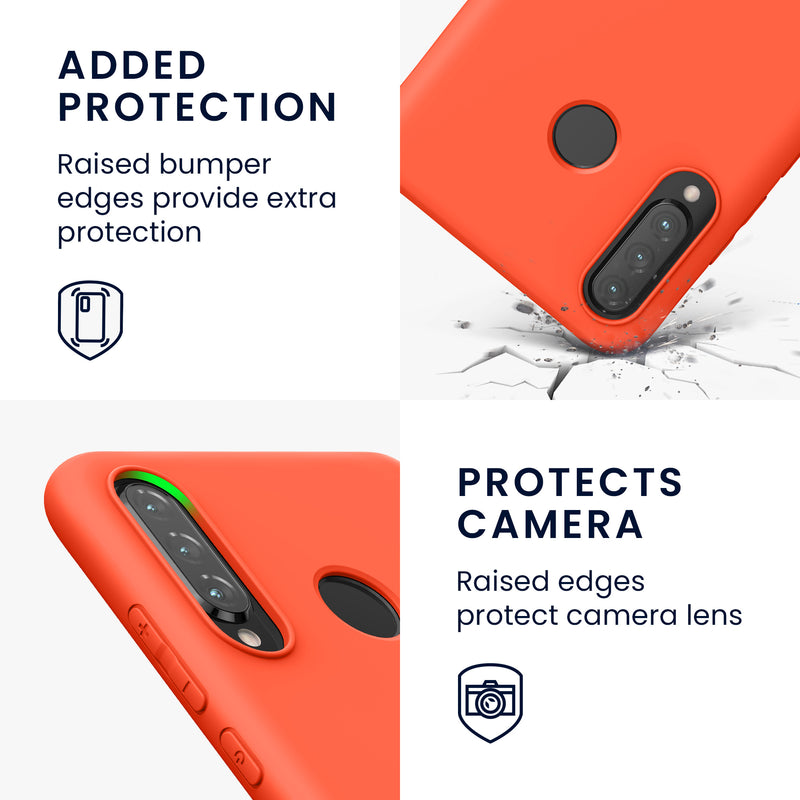 kwmobile Handyhülle für Huawei P30 Lite - Kabelloses Laden - Schutzhülle Cover