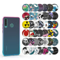 kwmobile Case kompatibel mit Huawei P30 Lite - Hülle Silikon transparent Wildblumen Ranke Mehrfarbig Transparent Mehrfarbig  [dsg31]
