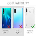 kwmobile Case kompatibel mit Huawei P30 Lite - Hülle Silikon transparent