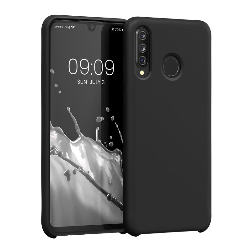 kwmobile Handyhülle für Huawei P30 Lite - Case Silikon - Kabelloses Laden - Schutzhülle Cover