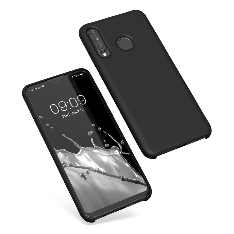 kwmobile Handyhülle für Huawei P30 Lite - Case Silikon - Kabelloses Laden - Schutzhülle Cover