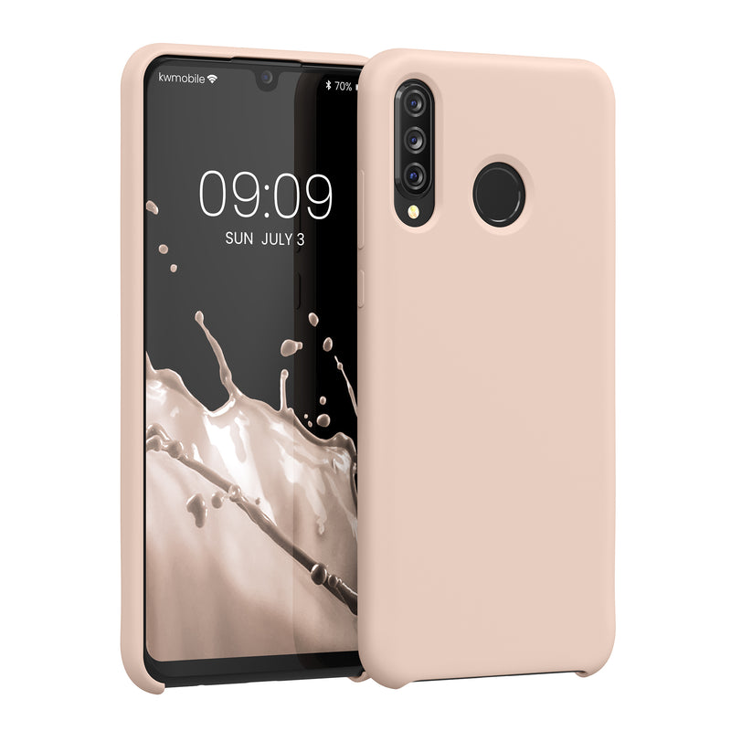 kwmobile Handyhülle für Huawei P30 Lite - Case Silikon - Kabelloses Laden - Schutzhülle Cover
