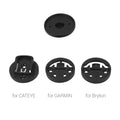kwmobile Halterung kompatibel mit Garmin Edge / Bryton Rider / CatEye - Fahrrad Halter Fahrradcomputer - Vorbauhalterung Steuerrohr Top Cap