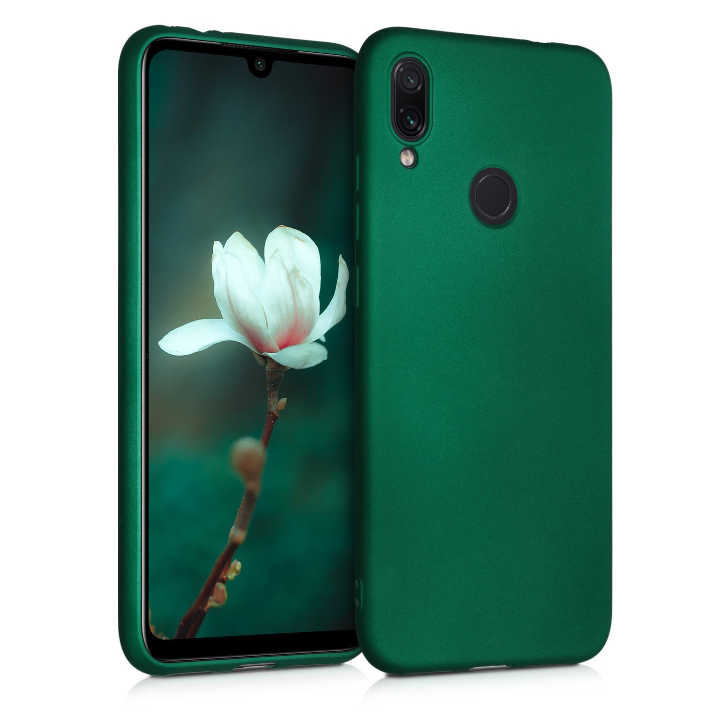 TPU Hülle für Xiaomi Redmi Note 7 / Note 7 Pro in Metallic Dunkelgrün