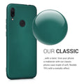 TPU Hülle für Xiaomi Redmi Note 7 / Note 7 Pro in Metallic Dunkelgrün