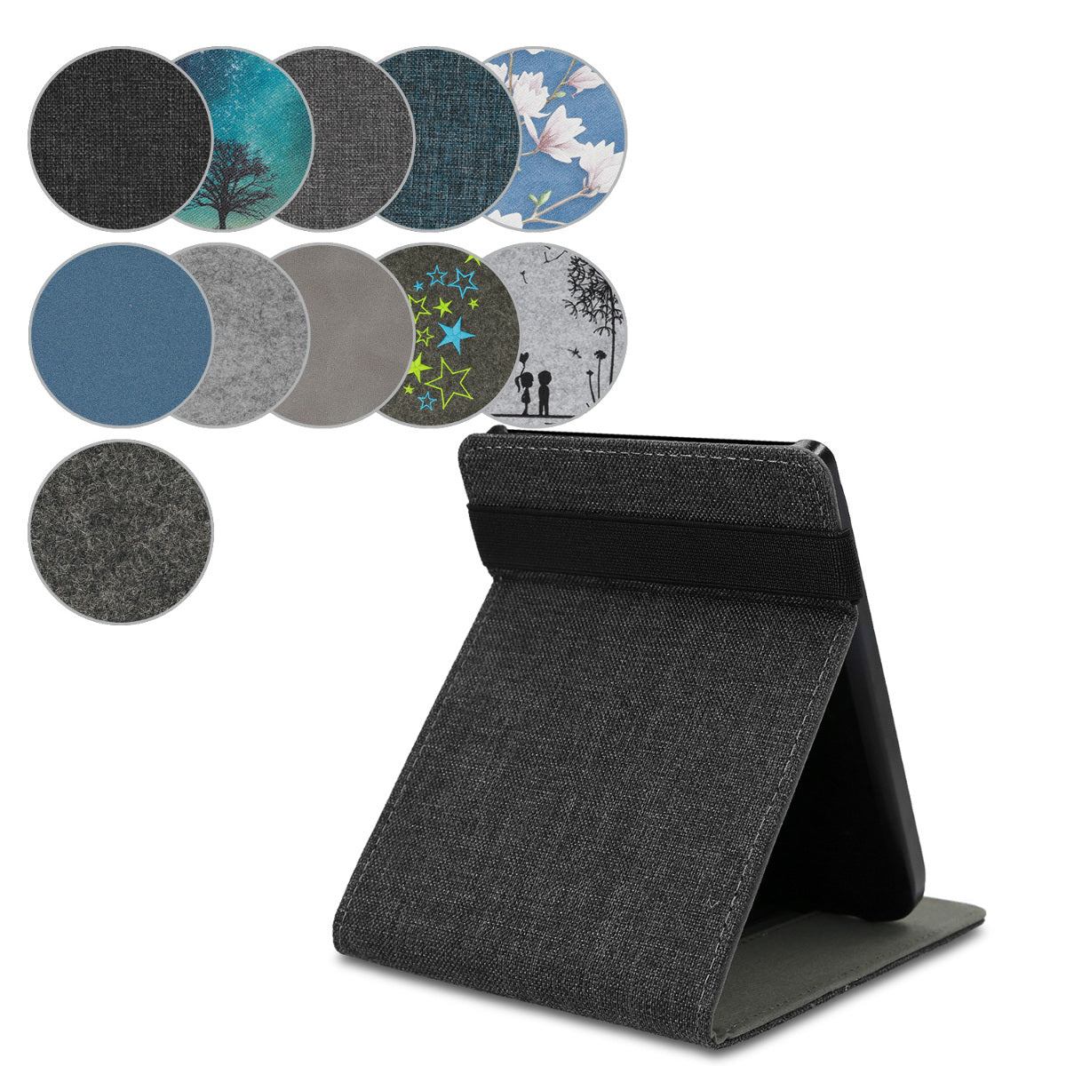 Hülle kompatibel mit Pocketbook Touch Lux 4/5/Touch HD 3/Color (2020)/ Vivlio Lux 5