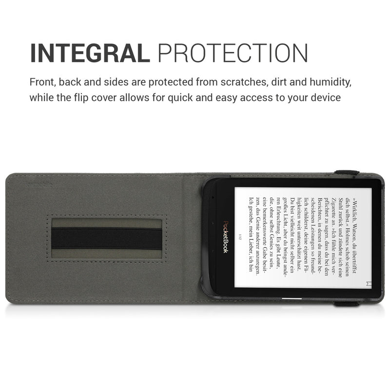 Hülle kompatibel mit Pocketbook Touch Lux 4/5/Touch HD 3/Color (2020)/ Vivlio Lux 5