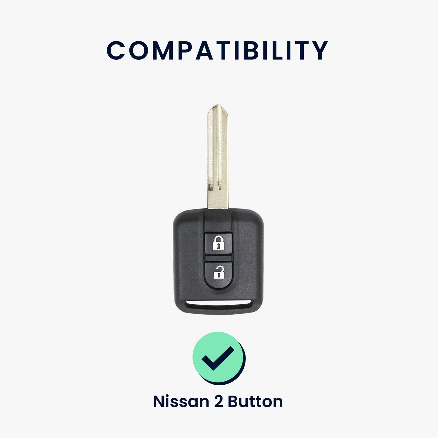 Silikon Hülle kompatibel mit Nissan Autoschlüssel