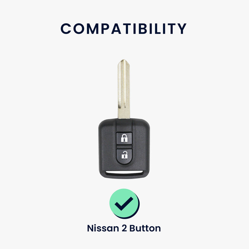 Silikon Hülle kompatibel mit Nissan Autoschlüssel