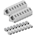 Keystone Modul + Hutschienenadapter Set