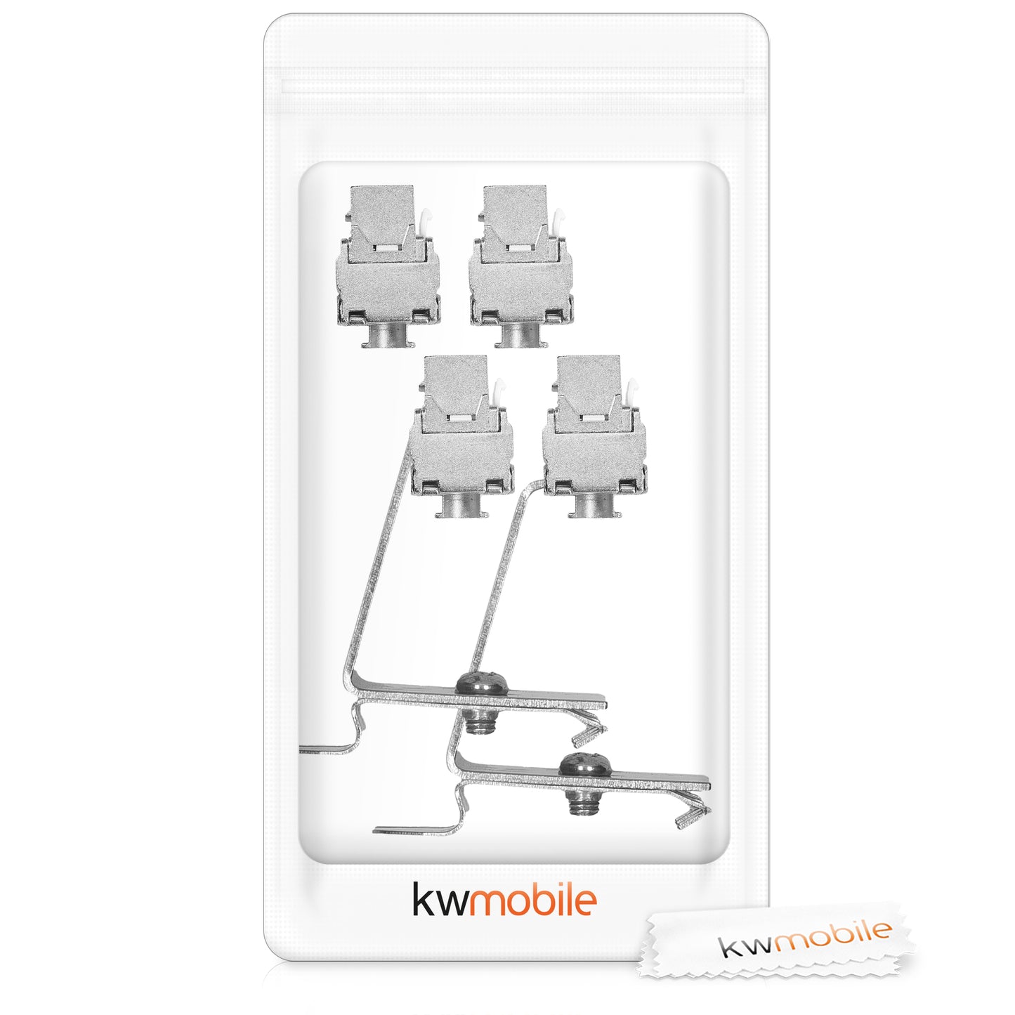 Keystone Modul + Hutschienenadapter Set