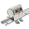 Keystone Modul + Hutschienenadapter Set