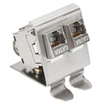 Keystone Modul + Hutschienenadapter Set