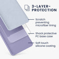 kwmobile Handyhülle für Huawei P20 Pro Hülle - Case Silikon - Kabelloses Laden - Schutzhülle Cover