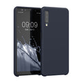 kwmobile Handyhülle für Samsung Galaxy A7 (2018) Hülle - Case Silikon - Kabelloses Laden - Schutzhülle Cover