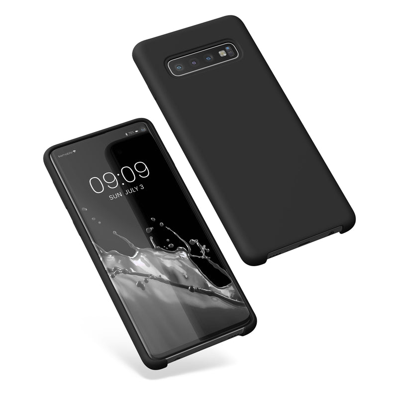 kwmobile Handyhülle für Samsung Galaxy S10 Hülle Case Silikon Kabelloses Laden Schutzhülle Cover