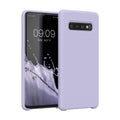 kwmobile Handyhülle für Samsung Galaxy S10 Hülle Case Silikon Kabelloses Laden Schutzhülle Cover