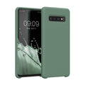 kwmobile Handyhülle für Samsung Galaxy S10 Hülle Case Silikon Kabelloses Laden Schutzhülle Cover