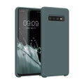 kwmobile Handyhülle für Samsung Galaxy S10 Hülle Case Silikon Kabelloses Laden Schutzhülle Cover