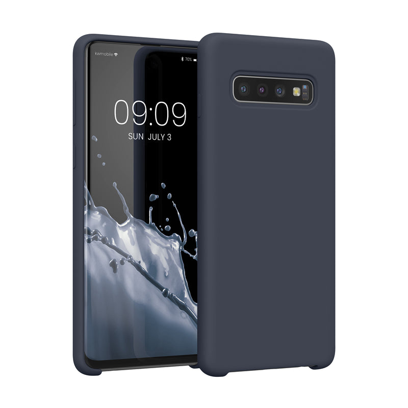 kwmobile Handyhülle für Samsung Galaxy S10 Hülle Case Silikon Kabelloses Laden Schutzhülle Cover