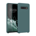 kwmobile Handyhülle für Samsung Galaxy S10 Hülle Case Silikon Kabelloses Laden Schutzhülle Cover