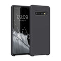 kwmobile Handyhülle für Samsung Galaxy S10 Hülle Case Silikon Kabelloses Laden Schutzhülle Cover